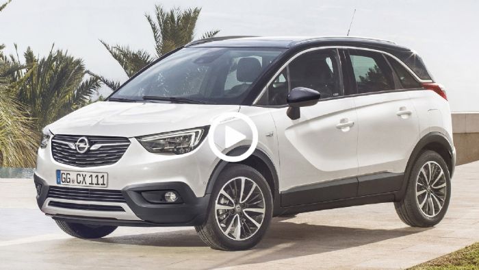 Opel Crossland X σε δράση Opel Crossland X σε δράση