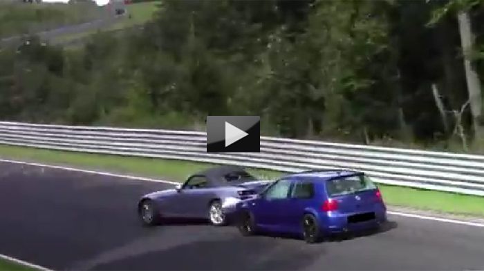 Nurburgring: Το VW Golf R «σκάει» στο Honda S2000