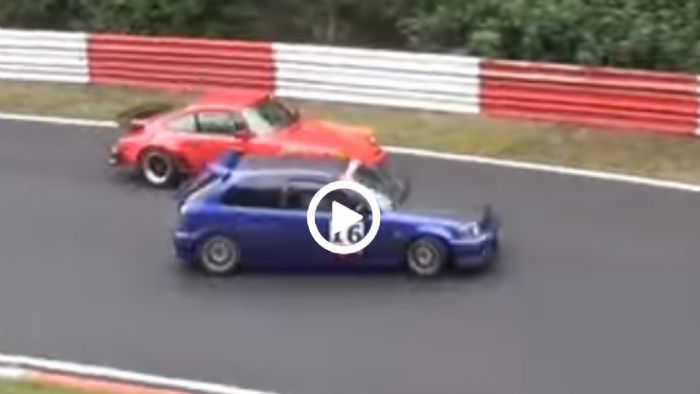 Porsche 911 Vs Honda Civic