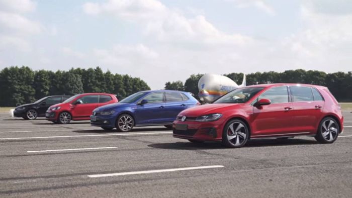 Ποιο είναι το πιο γρήγορο VW GTI; (+vid)
