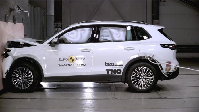Το νέο VW Tiguan βραβεύτηκε με 5 αστέρια από τον Euro NCAP