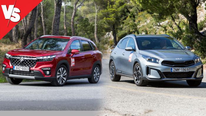 Mild hybrid μικρομεσαίο SUV με 23-24 χιλιάρικα: Kia XCeed ή Suzuki S-C Mild hybrid μικρομεσαίο SUV με 23-24 χιλιάρικα: Kia XCeed ή Suzuki S-Cross;