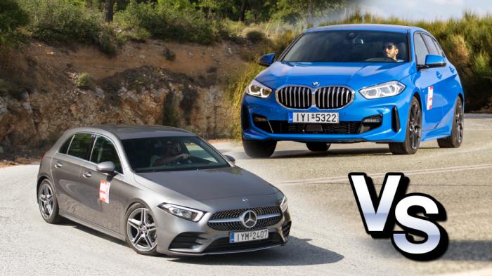 Mercedes A-Class VS BMW Σειρά 1