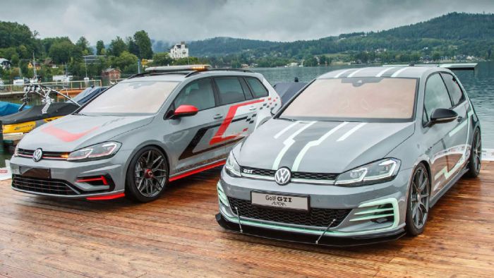 Με ένα ντουέτο μοναδικών Golf εμφανίστηκε στο Wörthersee για το 2019 η Volkswagen.