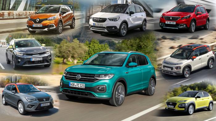 Νέο VW T-Cross απέναντι στον ανταγωνισμό