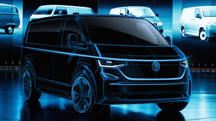 Νέο επίσημο teaser για το VW Transporter T7