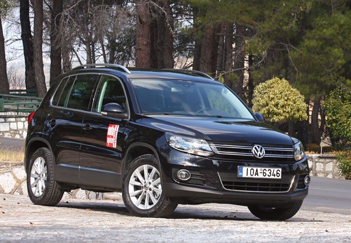 Tο Tiguan διαθέτει πολύ καλή ποιότητα κύλισης και ηχομόνωσης, «καταπίνοντας» άνετα πολλά χιλιόμετρα.