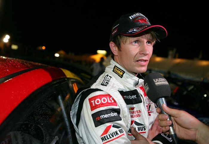 Ο Peter Solberg με Fiesta WRC