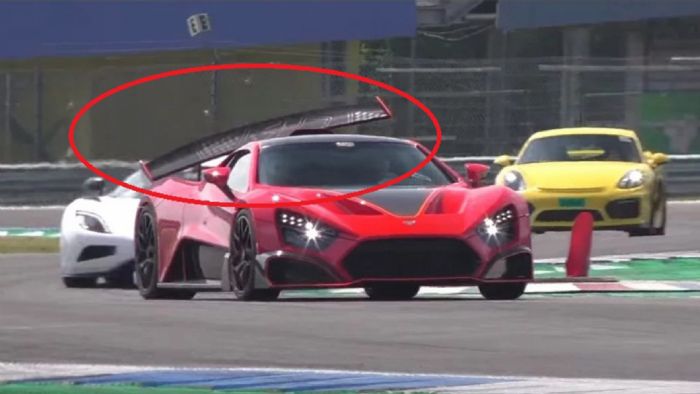 Η αεροτομή του Zenvo TSR-S (+vid)