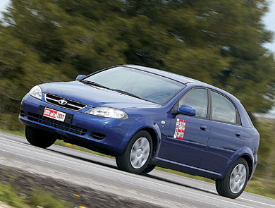 Daewoo Lacetti 1,4  Σε ανοδική πορεία