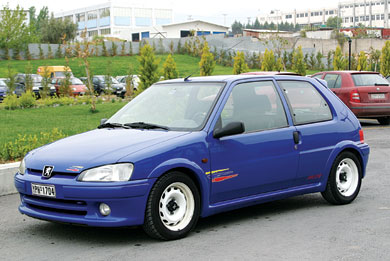 Mεταχειρισμένο Peugeot 106 Rallye 8V του ‘98 