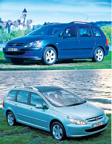 Peugeot 307 Space Wagon & 307 Break Η σημασία της διαφοροποίησης