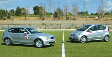 BMW 116i - Mercedes A 170 Αλλη μπάλα...