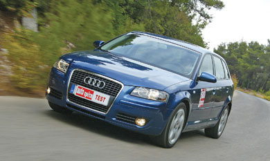 Audi A3 Sportback 1,6 FSI  Ασυμβίβαστο