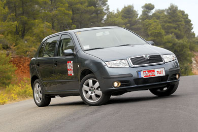 Skoda Fabia 1,4 101 PS facelift Λεπτές επεμβάσεις! 