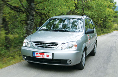 Kia Carens 1,6 Οικογενειακός προσανατολισμός Kia Carens 1,6 Οικογενειακός προσανατολισμός