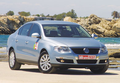  VW Passat 1,6 FSI Μέτρο σύγκρισης