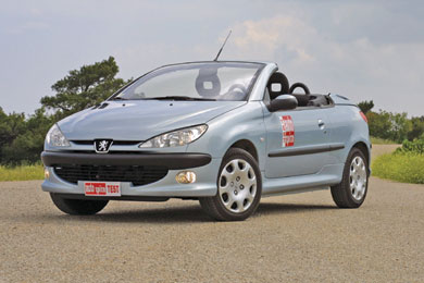 Μεταχειρισμένο Peugeot 206 CC 2,0 του 2001 