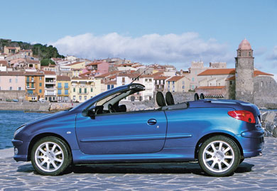 Μεταχειρισμένο Peugeot 206 CC 1,6 του 2002 