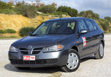  Μεταχειρισμένο Νιssan Almera 1,5 VVTi του 2002 