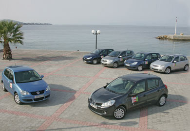 Το Renault Clio 1,4 5d απέναντι στον ανταγωνισμό Six… in the city