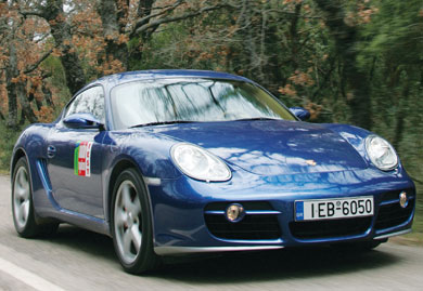 Porsche Cayman S Κοντσέρτο για Porsche και άσφαλτο!