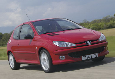 Μεταχειρισμένο Peugeot 206 1,1 3d του 2004 