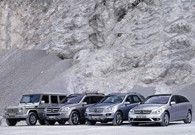 Τα SUV της Mercedes (M, R, GL, G) Και ποσότητα και πληρότητα