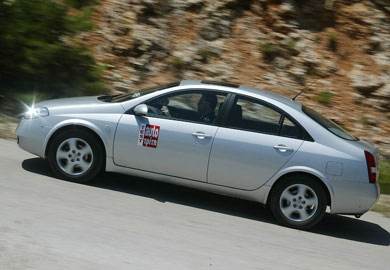 Μεταχειρισμένο Nissan Primera 1,6 4d του 2004 Οικογενειακή λογική…