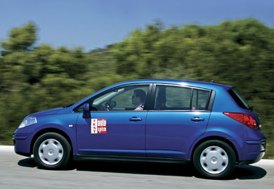 Nissan Tiida 1,6 5d Ήπιων τόνων