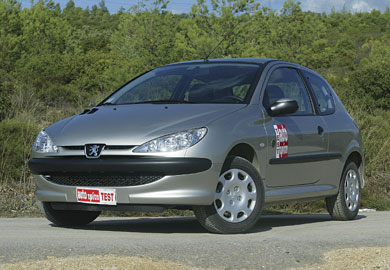 Μεταχειρισμένο Peugeot 206 1,6 3d του 2004 Ελκυστικό και αειθαλές