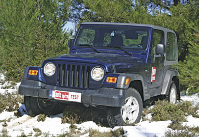 Μεταχειρισμένο Jeep Wrangler 2,4 του 2003 Για τα βουνά... του Κολωνακίου