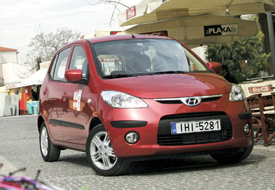 Hyundai i10 1,1 Στο κέντρο του στόχου