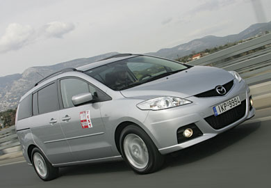 Ανανεωμένο Mazda 5 1,8 Στην υπηρεσία της πρακτικότητας!
