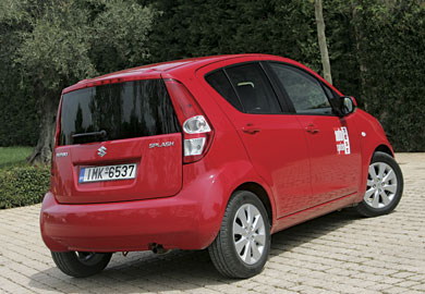 Suzuki Splash 1,2 Splash attacks
