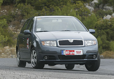 Μεταχειρισμένο Skoda Fabia 1,4 101ps Comfort του 2004 Γερμανική συνταγή