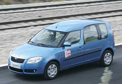 Skoda Roomster 1,6 Επιπρόσθετη αξία!
