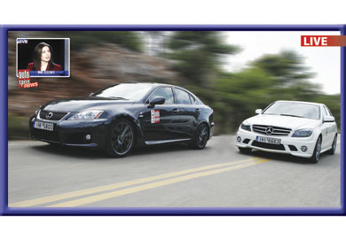 BMW 325i Cabrio vs Lexus IS 250C