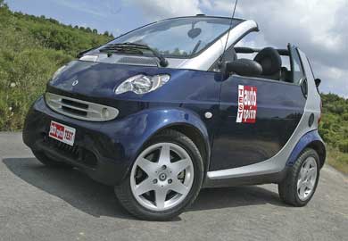 Μεταχειρισμένο Smart fortwo Cabrio 700 του 2004 Η μόδα στα αυτοκίνητα πόλης