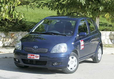 Μεταχειρισμένο Toyota Yaris 1,3 5d του 2004 Το δημοφιλές μικρό