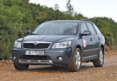 Δοκιμάζουμε την Octavia5 Scout facelift