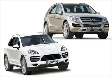 Νέες Mercedes M-Class και Porsche Cayenne Ολική επαναφορά