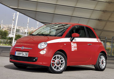 Fiat 500 1,4 100 hp Ζωντανός θρύλος