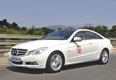 Δοκιμάζουμε την E-Class Coupe 200