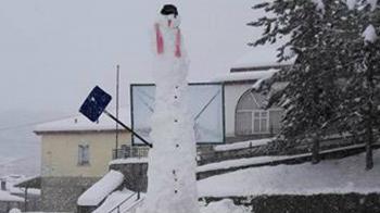 Χιονάνθρωπος 7,80 μέτρα