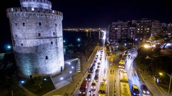 Εργασίες στην εσωτερική  περιφερειακή οδό Θεσσαλονίκης