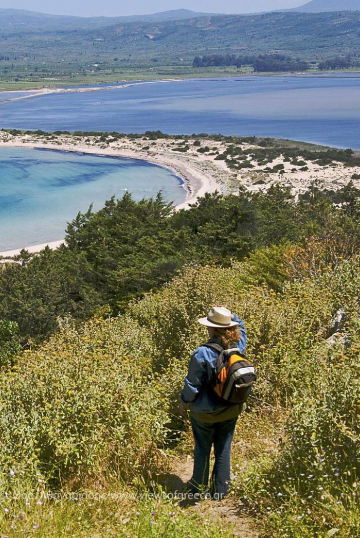 Ανηφορίζοντας για Παλιόκαστρο από την πλευρά της Βοϊδοκοιλιάς