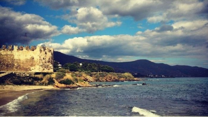 Κάρυστος: Δείτε το Καστέλο Ρόσσο και το περίφημο Δρακόσπιτο