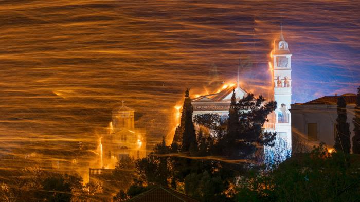 Χίος: Ρουκετοπόλεμος βγαλμένος από ταινία!