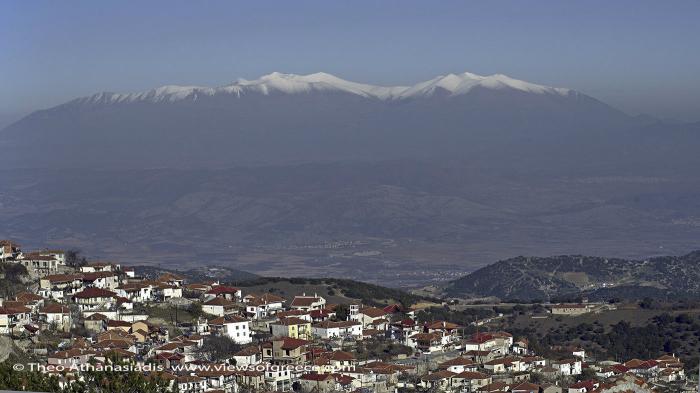 1. Βερδικούσια, μπαλκόνι στον  Ολύμπο